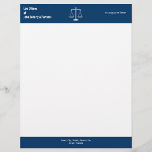 LAW OFFICES Letterhead
