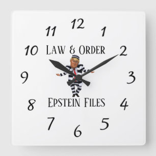 Law & Order Clock