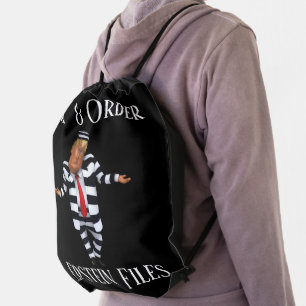 Law & Order Drawstring Bag
