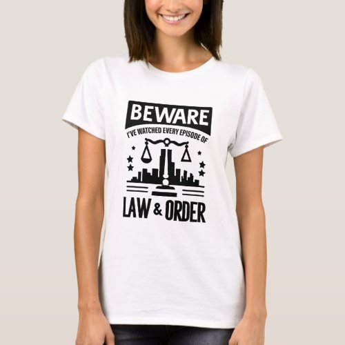 Law  Order Fan T_Shirt