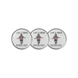 Law & Order Golf Ball Markers