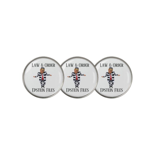 Law & Order Golf Ball Markers (3 Up)