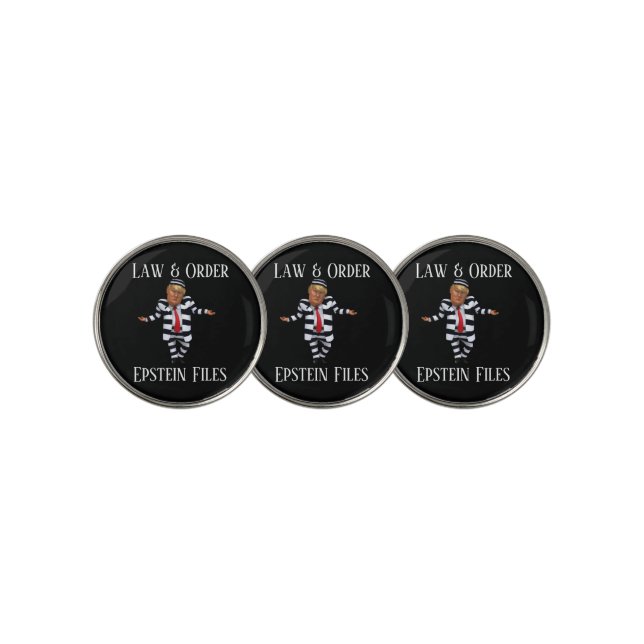 Law & Order Golf Ball Markers (3 Up)