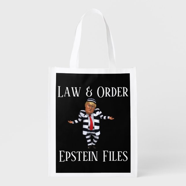 Law & Order Grocery Bag (Front)