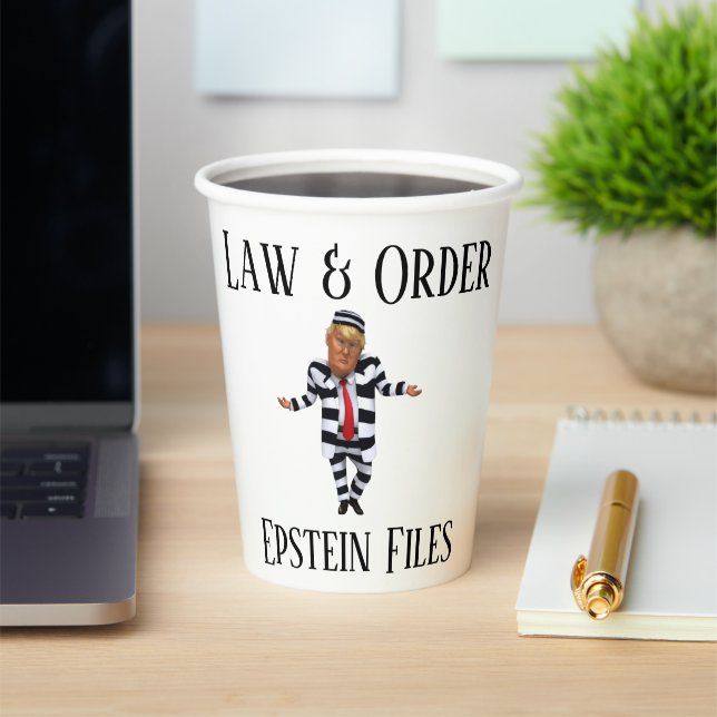 Law & Order Paper Cup (Insitu)