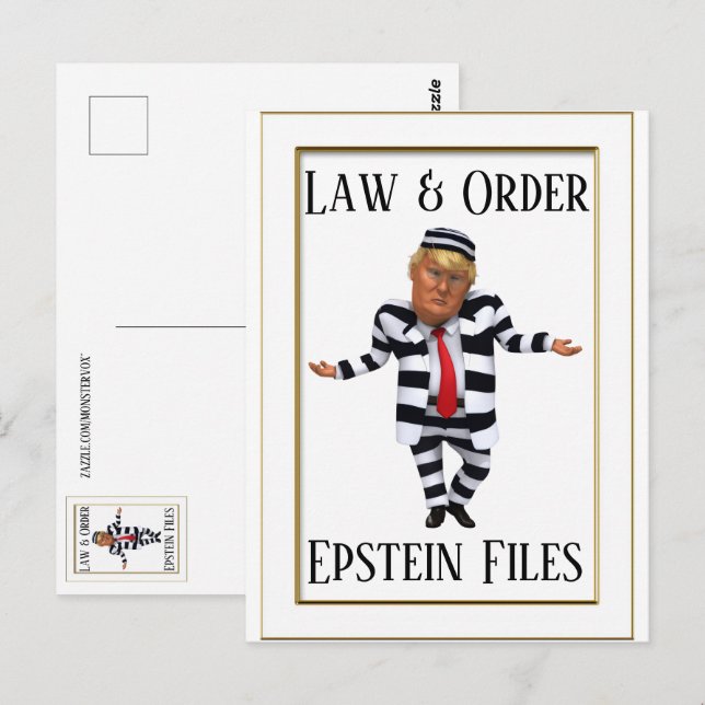 Law & Order Postcard (Front/Back)