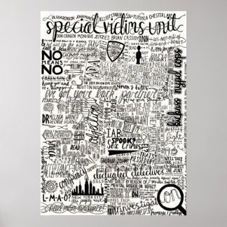 Law Order SVU Masterpiece Poster