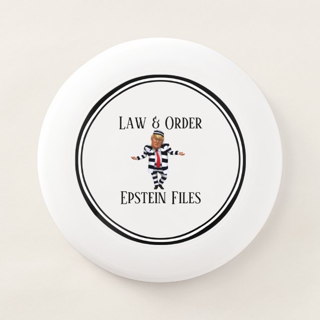 Law & Order Wham-O Frisbee (Front)