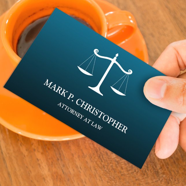 Law Scale Business Card Template (Creator Uploaded)
