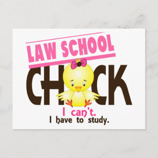 Law School Chick 1 Postcard