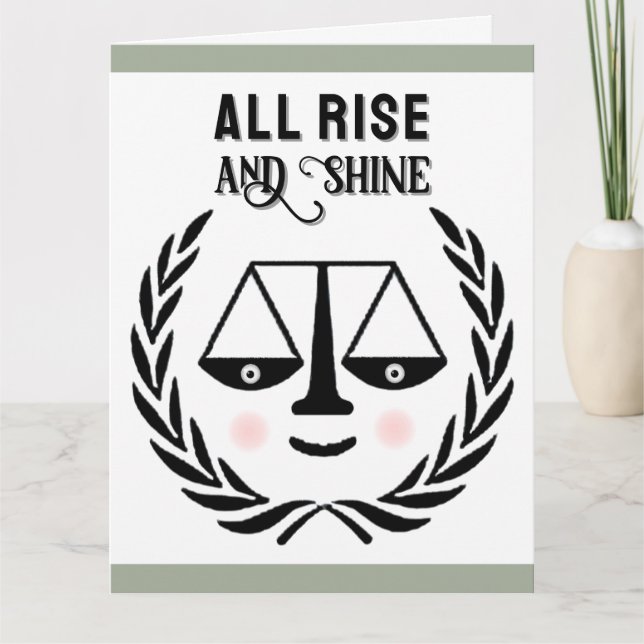 Law School Grad Card (Front)