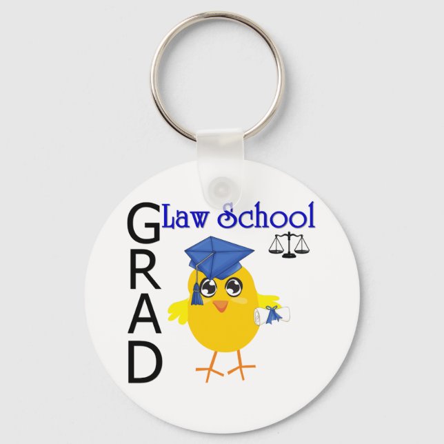 Law School Grad Keychain (Front)