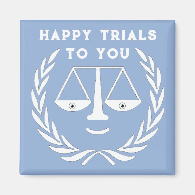 Law School Grad Lawyer Magnet (Front)