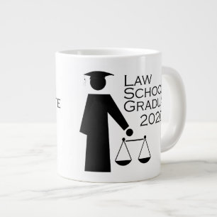 Law School Graduate 2020 Giant Coffee Mug