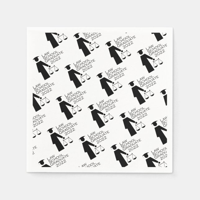 Law School Graduate 2022 Napkins (Front)