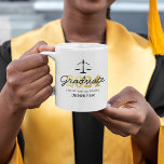 Law School Graduate Class of 2024 Mug<br><div class="desc">Custom law school graduation mug featuring the scales of justice,  2024 in faux gold foil,  school name,  students name,  and the word graduate in a script font.</div>