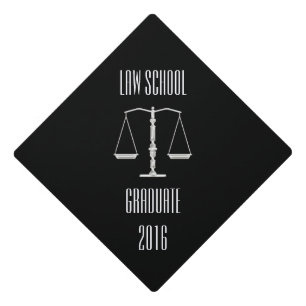 Law School GRADUATE Graduation Cap Topper
