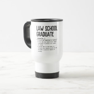 Law School Graduate Travel Mug