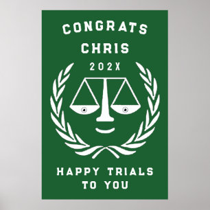 Law School Graduation 2026 Poster