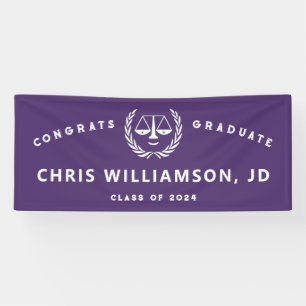 Law School Graduation Banner