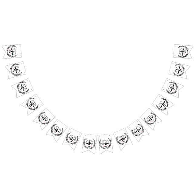 Law School Graduation Bunting Flags (All)