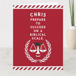Law School Graduation Card