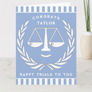 Law School Graduation Card
