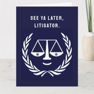 Law School Graduation Card
