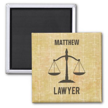 Law School Graduation Congrats Scale Of Justice Magnet by sandrarosecreations at Zazzle
