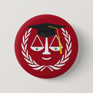 Law School Graduation Gift Button