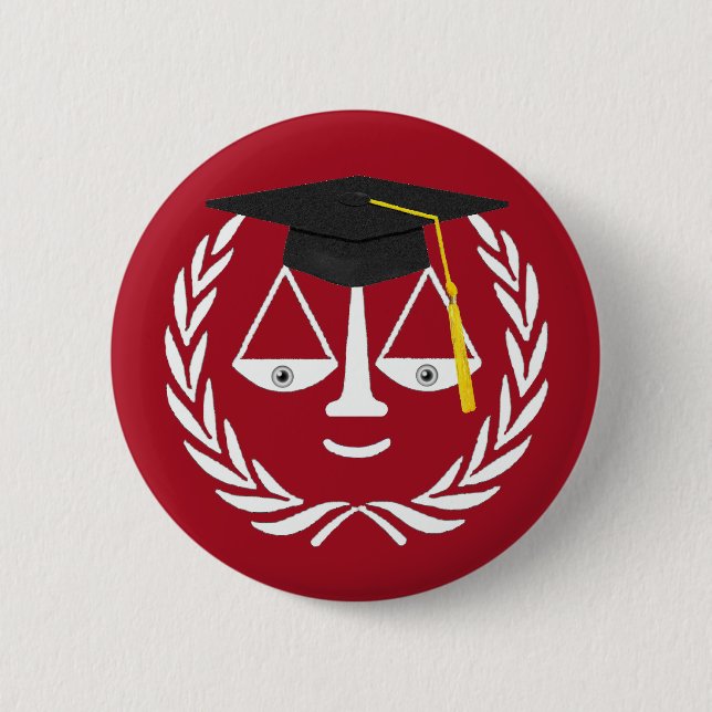 Law School Graduation Gift Button (Front)