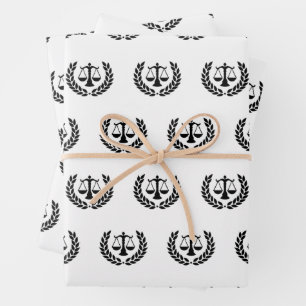 Law School Graduation Lawyer Attorney Wrapping Paper Sheets