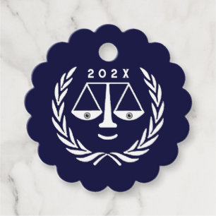 Law School Graduation Lawyer Favor Tags