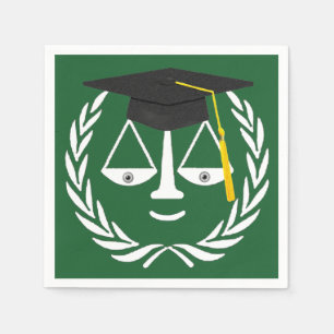 Law School Graduation Napkins
