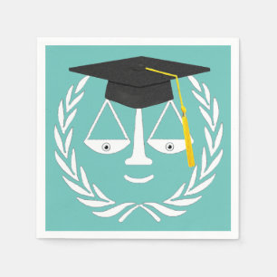 Law School Graduation Napkins