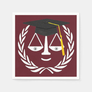 Law School Graduation Napkins