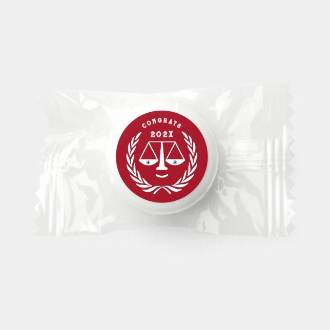 Law School Graduation Party Life Saver® Mints (Front)