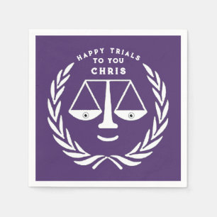 Law School Graduation Party Napkins
