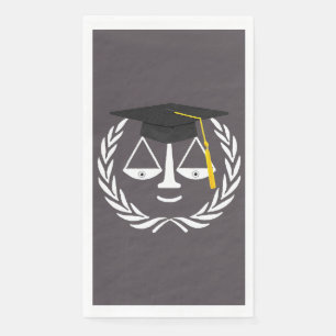 Law School Graduation Party Paper Guest Towels