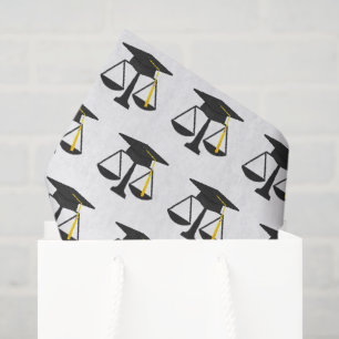 Law School Graduation Tissue Paper