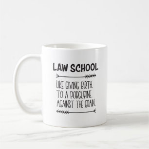 Law School Law Student Lawyer Funny Coffee Mug
