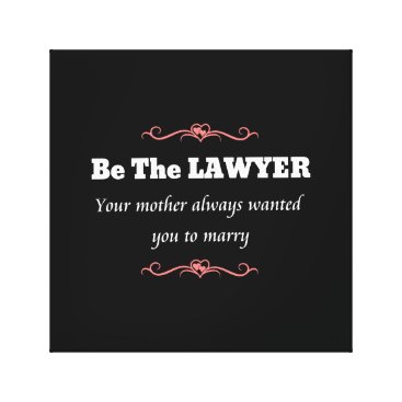 Law School Lawyer Female Graduate - Graduation Canvas Print Law School Lawyer Female Graduate - Graduation Canvas Print