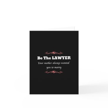 Law School Lawyer Female Graduate - Graduation Card Law School Lawyer Female Graduate - Graduation Card