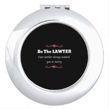 Law School Lawyer Female Graduate - Graduation Compact Mirror Law School Lawyer Female Graduate - Graduation Compact Mirror
