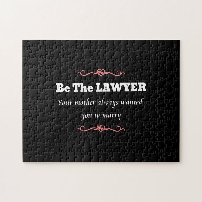 Law School Lawyer Female Graduate - Graduation Jigsaw Puzzle (Horizontal)