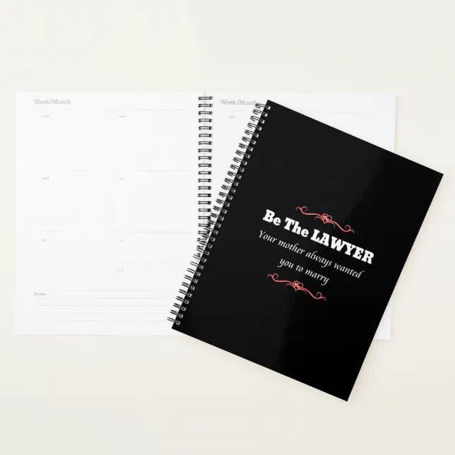 Law School Lawyer Female Graduate - Graduation Planner (Display)