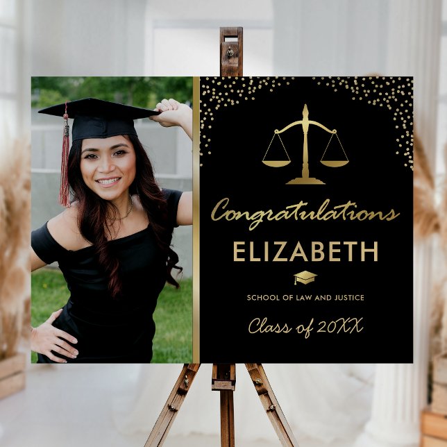 Law School Photo Graduation Welcome Foam Board (Creator Uploaded)