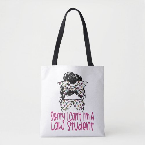 Law School Student Future Lawyer Funny Gift Tote Bag