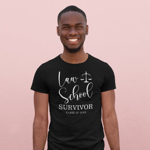 Law School Survivor Funny Graduate T-Shirt