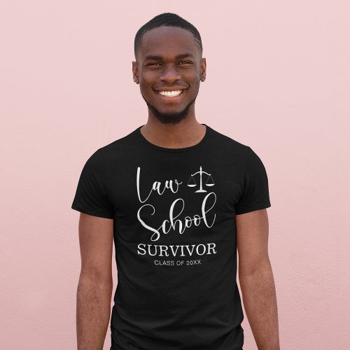 Law School Survivor  Funny Graduate T_Shirt